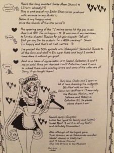 Naoko's Note with Usagi dressed as a French maid