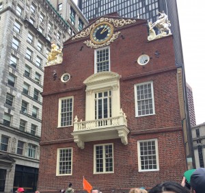 The British Parliament House in Boston