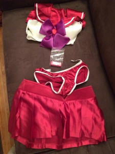 Sailor Mars Peach John Lingerie