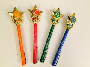 The R transformations wands, Venus, Mars, Jupiter and Mercury