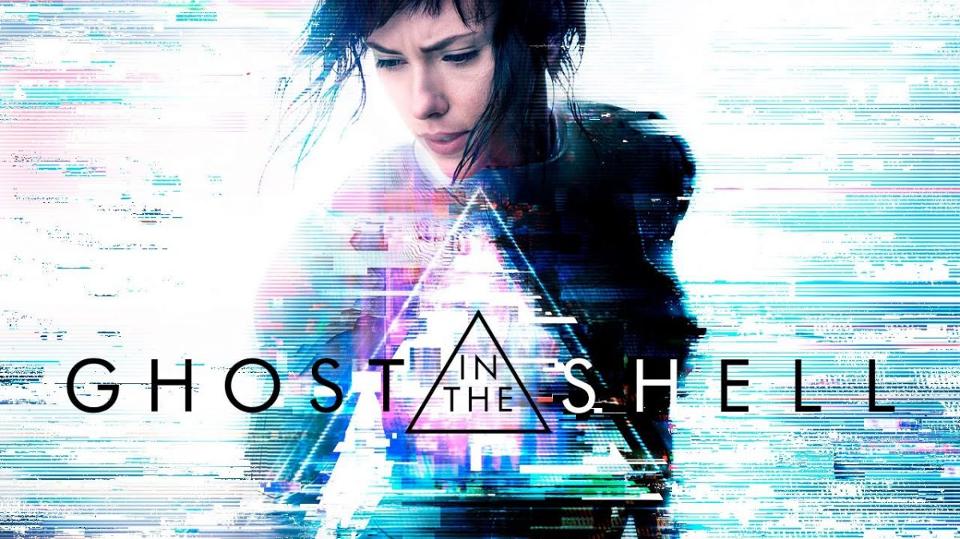 The Ghost in the Shell live action poster with Scarlett Johansson